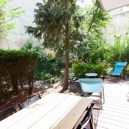Superb Bright Apt With Patio פריז